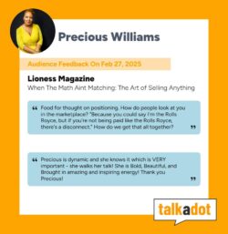 Testimonial Lioness Magazine